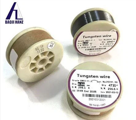 Wolframdraht zum Erhitzen