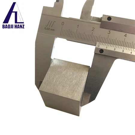 Hochwertiger polierter Molybdänwürfel